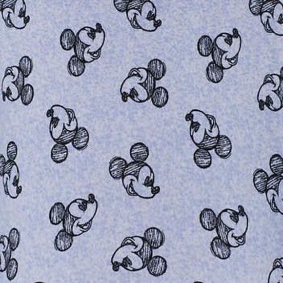 Disney Character Mickey Mouse Blue Ladies' 2-piece Lounge Set XX-Large New! - Picture 5 of 5